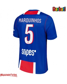 Paris Saint-Germain Marquinhos #5 Tricou Fotbal Replică 2026-27 Barbati Acasa